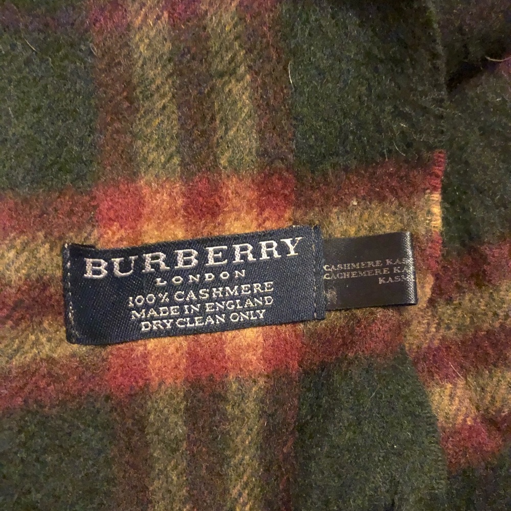 Cashmere Burberry Scarf